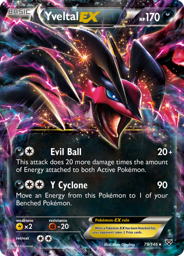 Yveltal EX (79 146) [XY: Base Set] Cheap