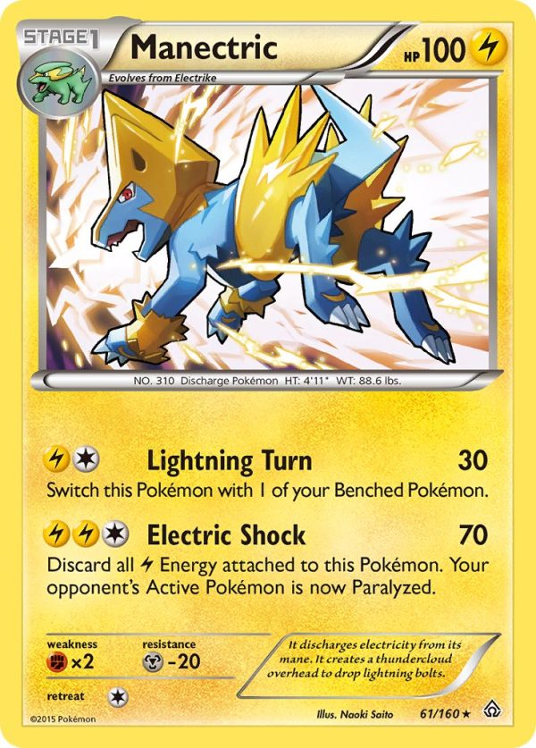 Manectric (61 160) (Theme Deck Exclusive) [XY: Primal Clash] Online now