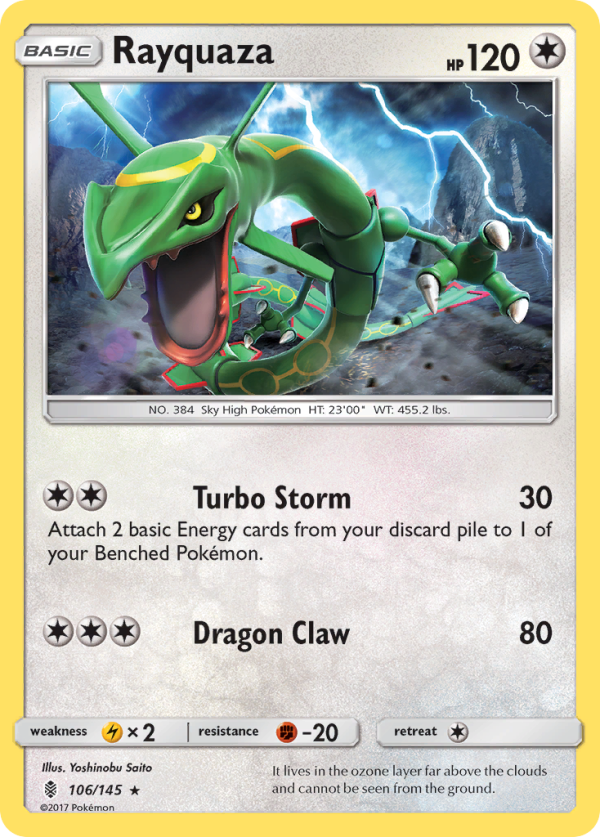 Rayquaza (106 145) [Sun & Moon: Guardians Rising] For Cheap