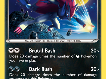 Zoroark (71 108) [Black & White: Dark Explorers] Online now