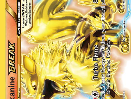 Arcanine BREAK (XY180) [XY: Black Star Promos] Supply