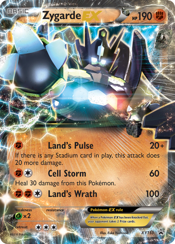 Zygarde EX (XY151) [XY: Black Star Promos] For Discount