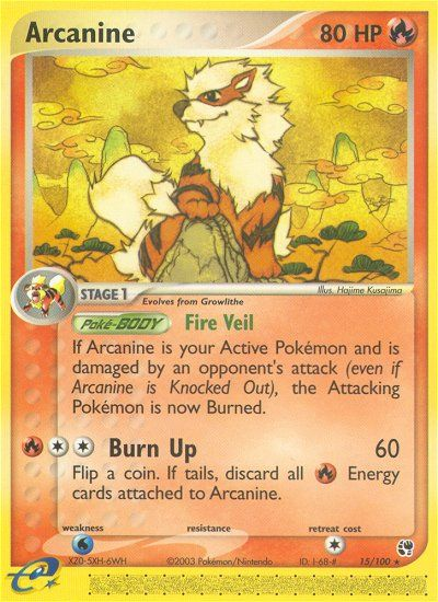 Arcanine (15 100) [EX: Sandstorm] Online