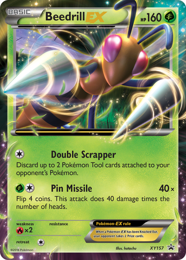 Beedrill EX (XY157) [XY: Black Star Promos] Online Hot Sale