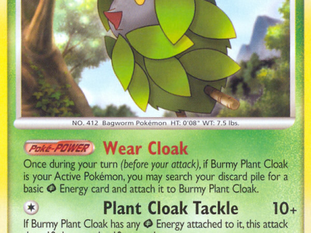 Burmy Plant Cloak (11 17) [POP Series 7] on Sale