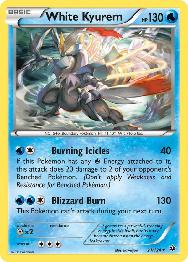 White Kyurem (21 124) (Theme Deck Exclusive) [XY: Fates Collide] For Discount