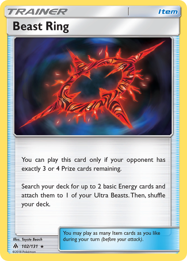 Beast Ring (102 131) [Sun & Moon: Forbidden Light] Discount