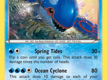 Kyogre (53 160) (Theme Deck Exclusive) [XY: Primal Clash] For Sale