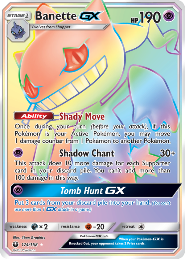 Banette GX (174 168) [Sun & Moon: Celestial Storm] Online Hot Sale