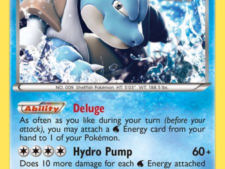 Blastoise (16 101) (Theme Deck Exclusive) [Black & White: Plasma Blast] For Sale