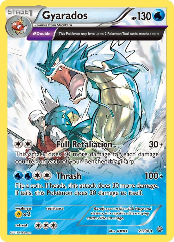 Gyarados (21 98) (Theme Deck Exclusive) [XY: Ancient Origins] Discount