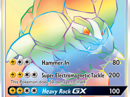 Alolan Golem GX (113 111) [Sun & Moon: Crimson Invasion] Hot on Sale