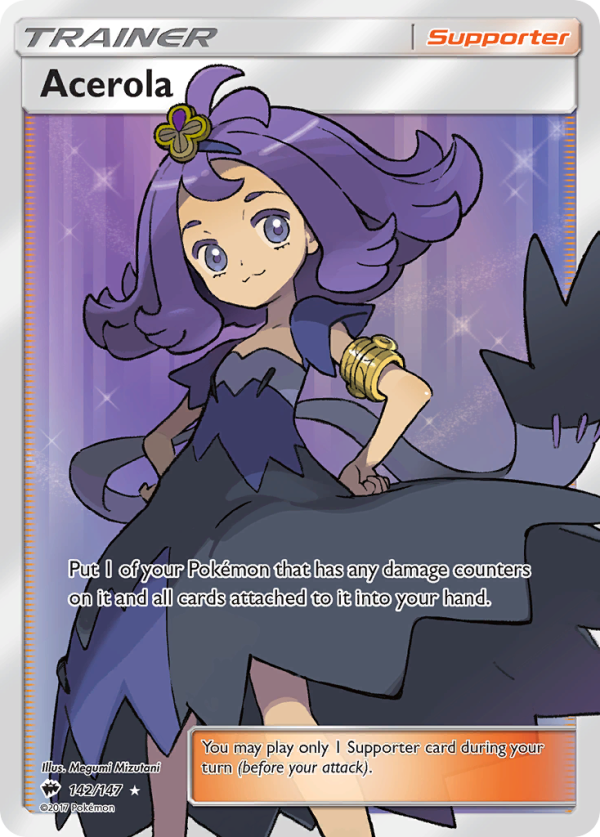 Acerola (142 147) [Sun & Moon: Burning Shadows] Sale