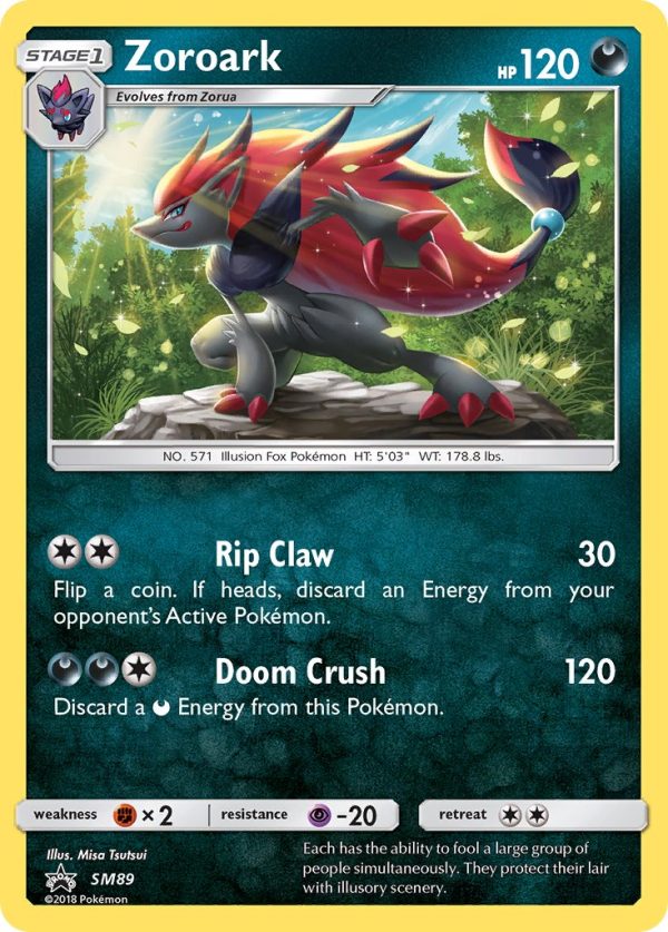 Zoroark (SM89) [Sun & Moon: Black Star Promos] Hot on Sale