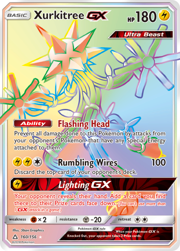 Xurkitree GX (160 156) [Sun & Moon: Ultra Prism] Online Sale