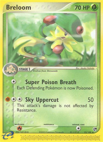 Breloom (33 100) [EX: Sandstorm] Online now