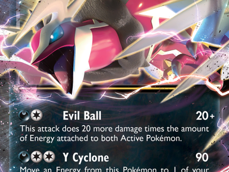 Yveltal EX (XY150) [XY: Black Star Promos] on Sale