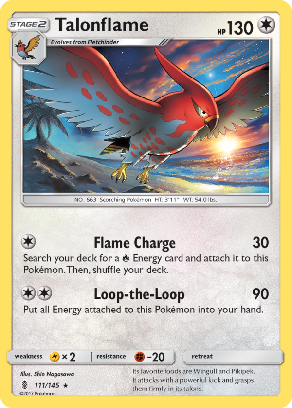 Talonflame (111 145) [Sun & Moon: Guardians Rising] Fashion