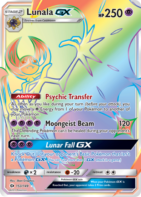 Lunala GX (153 149) [Sun & Moon: Base Set] Hot on Sale