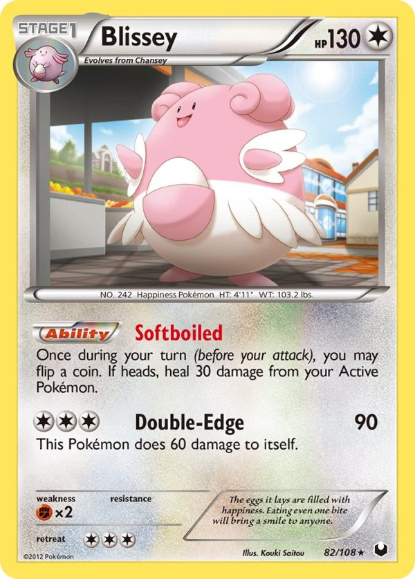 Blissey (82 108) (Battle Arena Deck Exclusive) (Theme Deck Exclusive) [Black & White: Dark Explorers] Sale