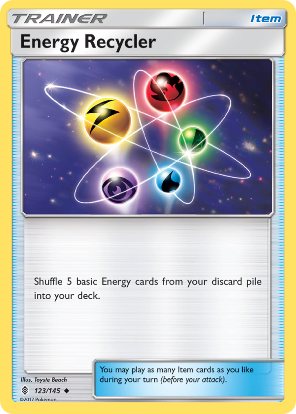 Energy Recycler (123 145) [Sun & Moon: Guardians Rising] Supply