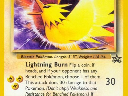 Zapdos (23) [Wizards of the Coast: Black Star Promos] For Cheap