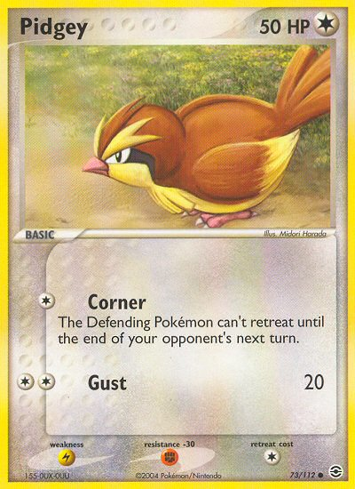 Pidgey (73 112) [EX: FireRed & LeafGreen] For Discount