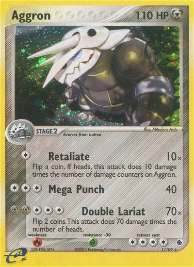 Aggron (1 109) [EX: Ruby & Sapphire] For Discount