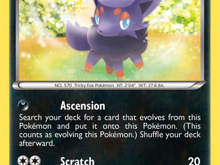 Zorua (89 113) [Black & White: Legendary Treasures] on Sale