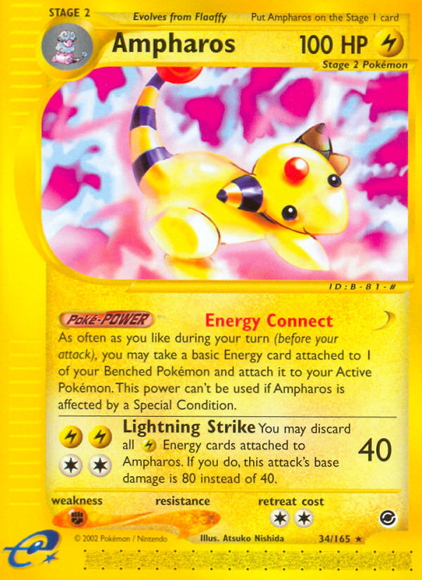 Ampharos (34 165) [Expedition: Base Set] For Cheap