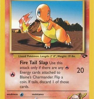 Blaine s Charmander (60 132) [Gym Challenge Unlimited] For Discount