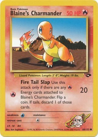 Blaine s Charmander (60 132) [Gym Challenge Unlimited] For Discount