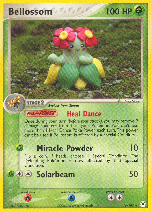 Bellossom (16 101) [EX: Hidden Legends] Online now