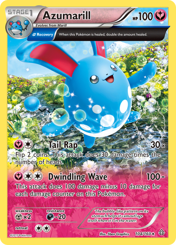 Azumarill (104 160) [XY: Primal Clash] Online Hot Sale