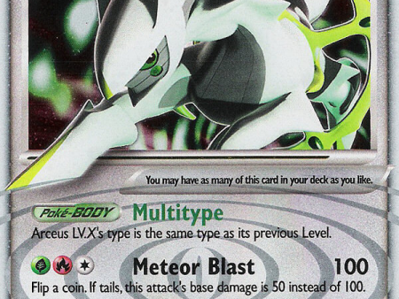 Arceus LV.X (DP56) [Diamond & Pearl: Black Star Promos] Online Hot Sale