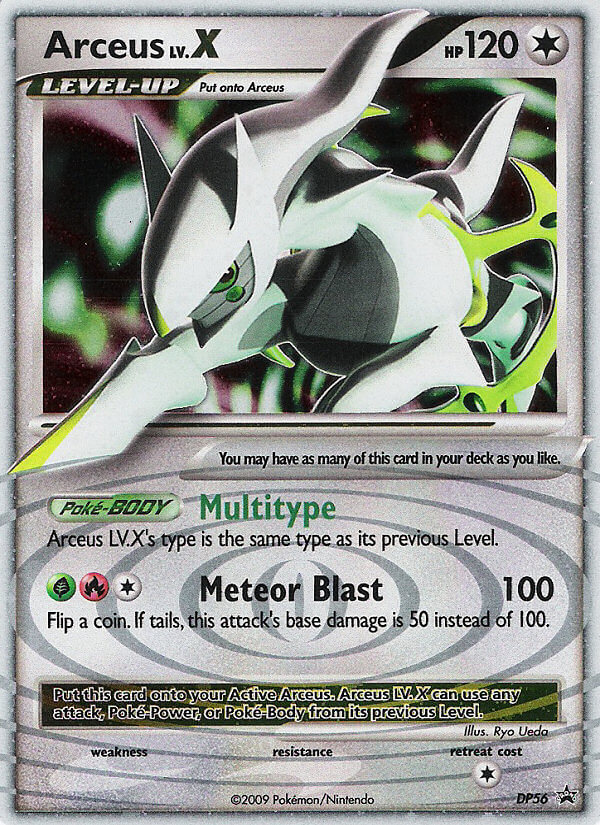 Arceus LV.X (DP56) [Diamond & Pearl: Black Star Promos] Online Hot Sale