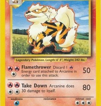 Arcanine (23 102) [Base Set Unlimited] Sale