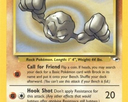 Brock s Geodude (66 132) [Gym Heroes Unlimited] Online