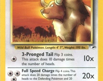 Blaine s Tauros (64 132) [Gym Heroes Unlimited] Sale