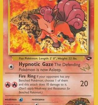 Brock s Vulpix (37 132) (W Stamped Promo) [Gym Challenge Unlimited] Cheap