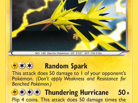 Zapdos (41 99) [Black & White: Next Destinies] Online Sale