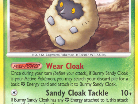 Burmy Sandy Cloak (79 132) [Diamond & Pearl: Secret Wonders] For Discount