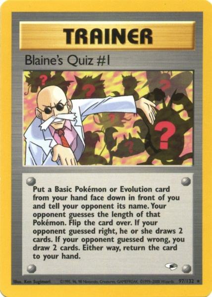 Blaine s Quiz #1 (97 132) [Gym Heroes Unlimited] Supply