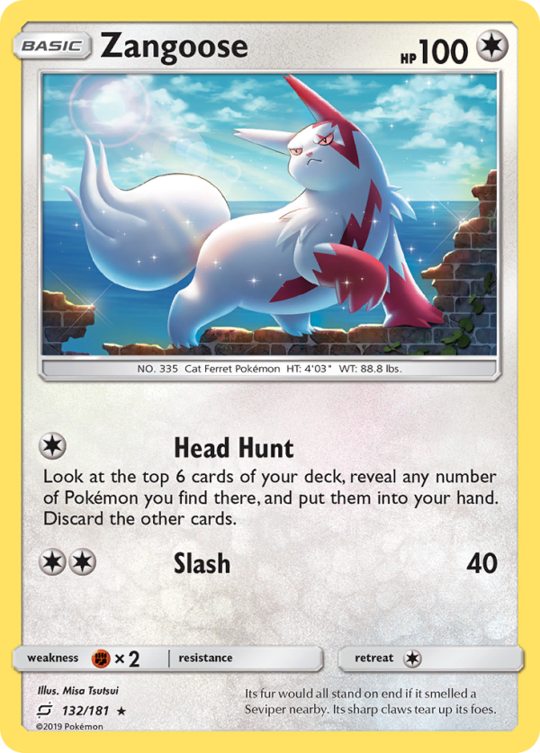 Zangoose (132 181) [Sun & Moon: Team Up] Online Sale