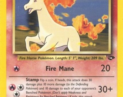 Blaine s Rapidash (33 132) [Gym Challenge Unlimited] Discount