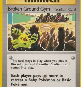 Broken Ground Gym (92 105) [Neo Destiny Unlimited] Online Sale