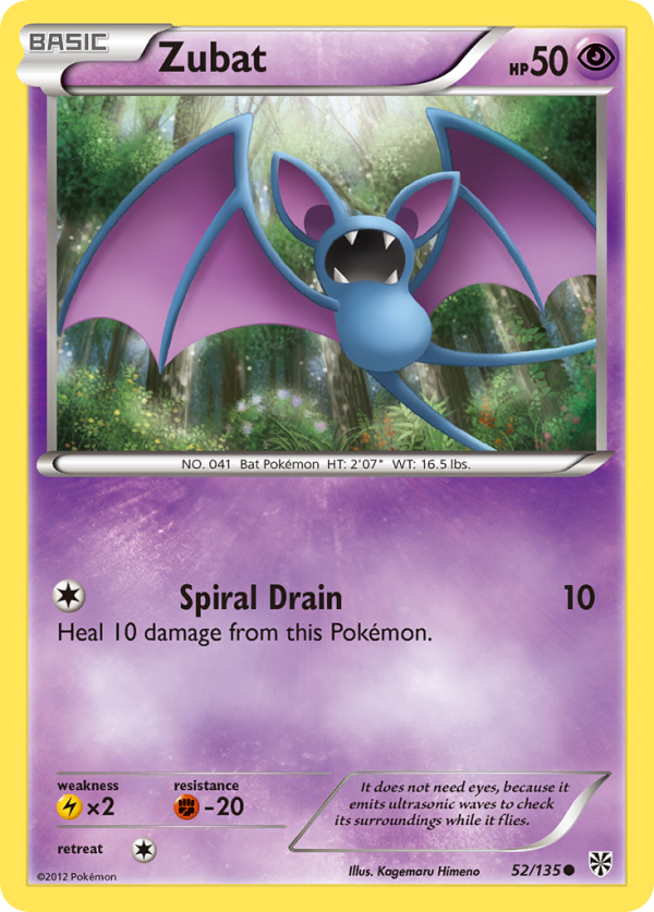 Zubat (52 135) [Black & White: Plasma Storm] Supply