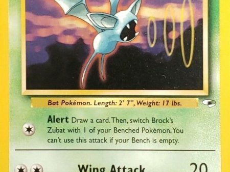 Brock s Zubat (24 132) [Gym Heroes Unlimited] For Cheap