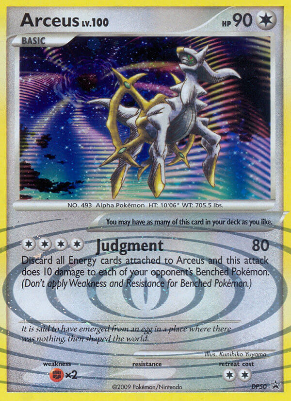 Arceus (DP50) [Diamond & Pearl: Black Star Promos] For Cheap