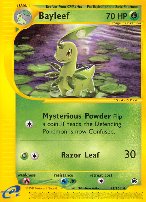 Bayleef (71 165) [Expedition: Base Set] Online now